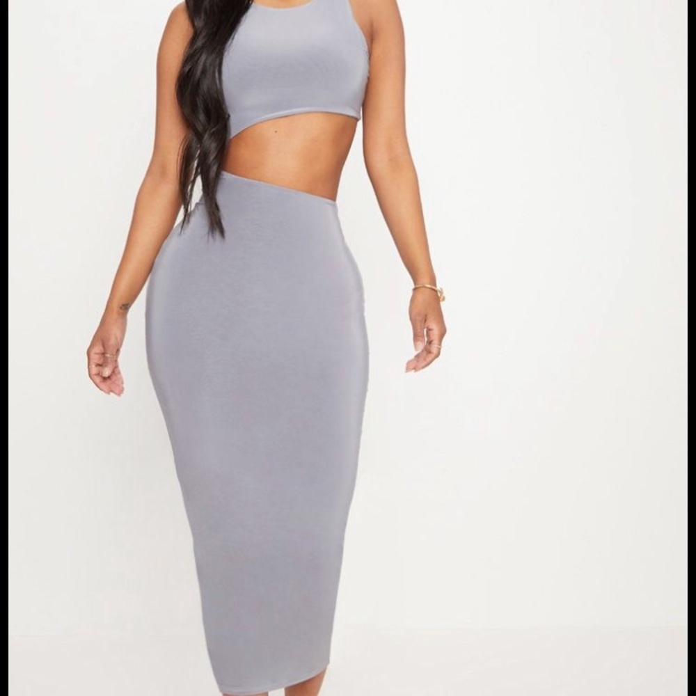 Gray dress